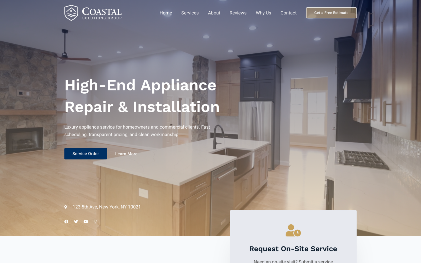csg website screenshot